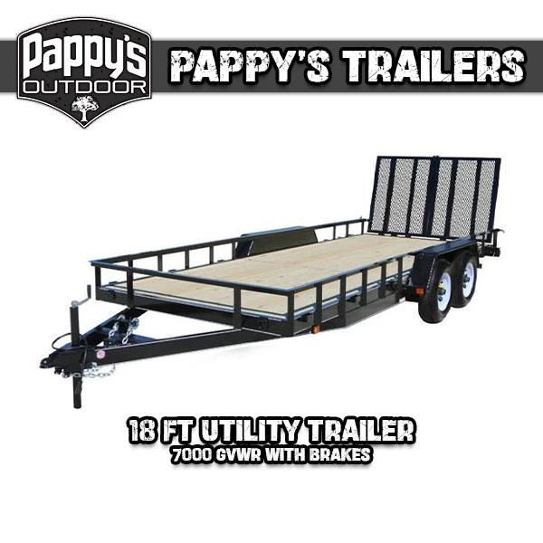 Pappy's 18 ft utility trailer