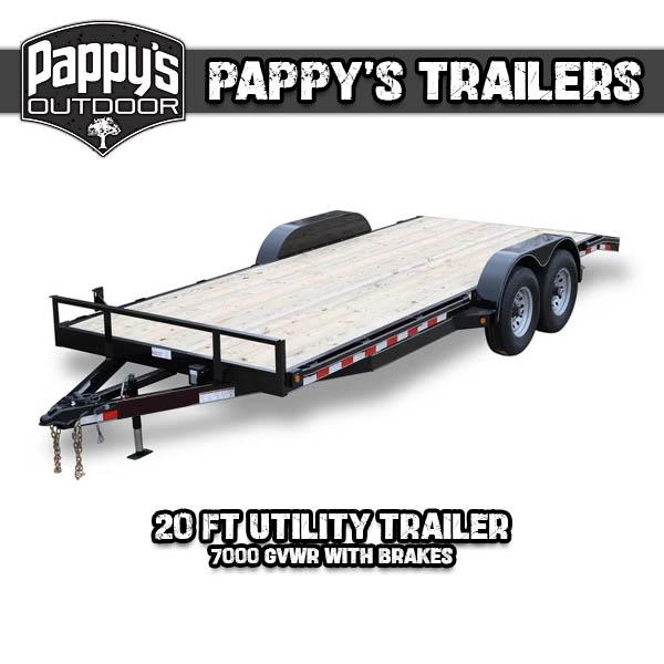 20 foot utility trailer