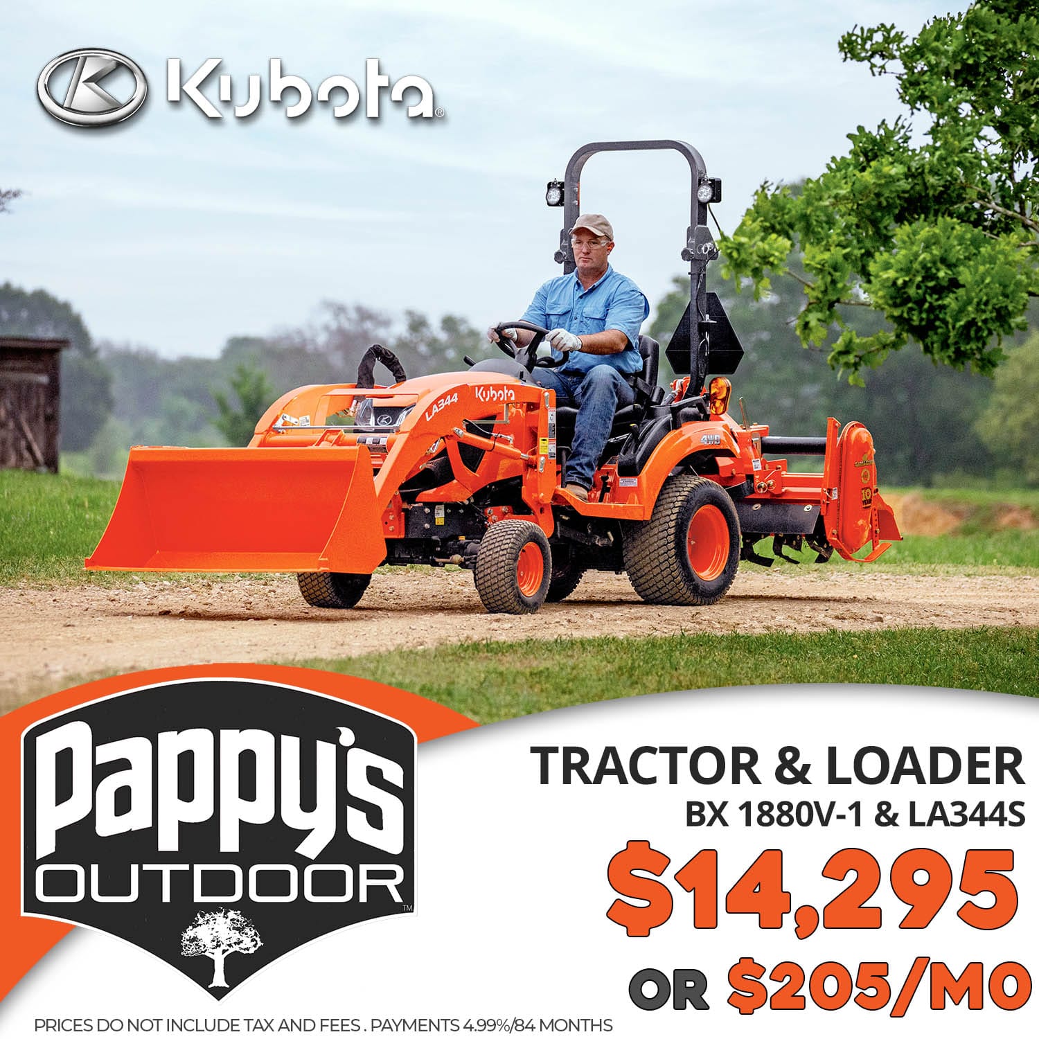 Kubota BX1880 with Loader