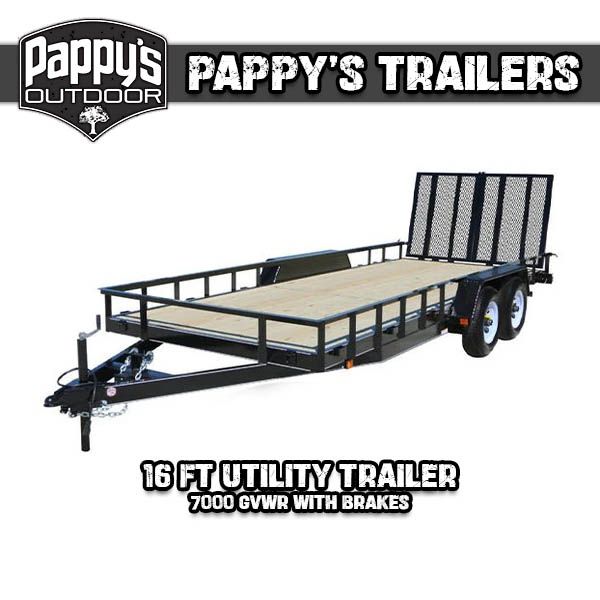16 ft Utility Trailer