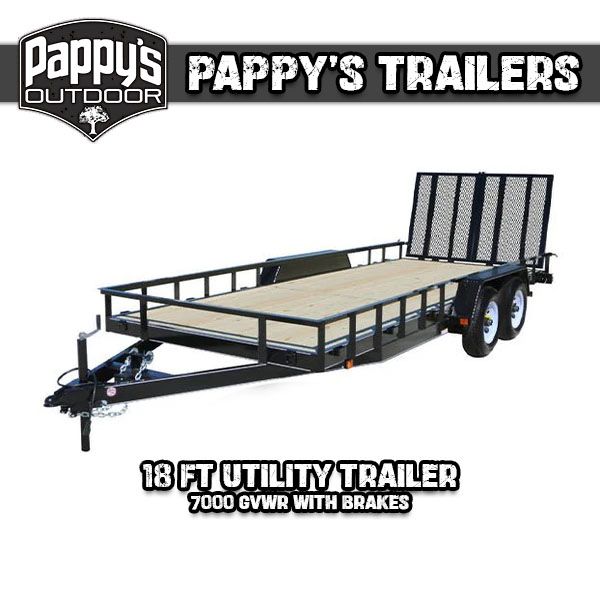 Pappy's 18 ft utility trailer